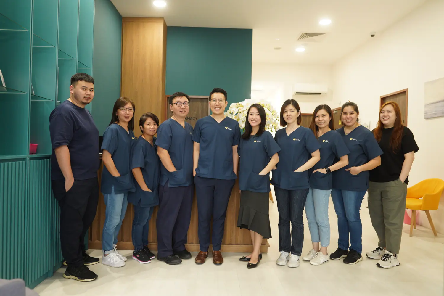 ATA Medical Tanjong Pagar Clinic with Health Screening Nurses and Staff