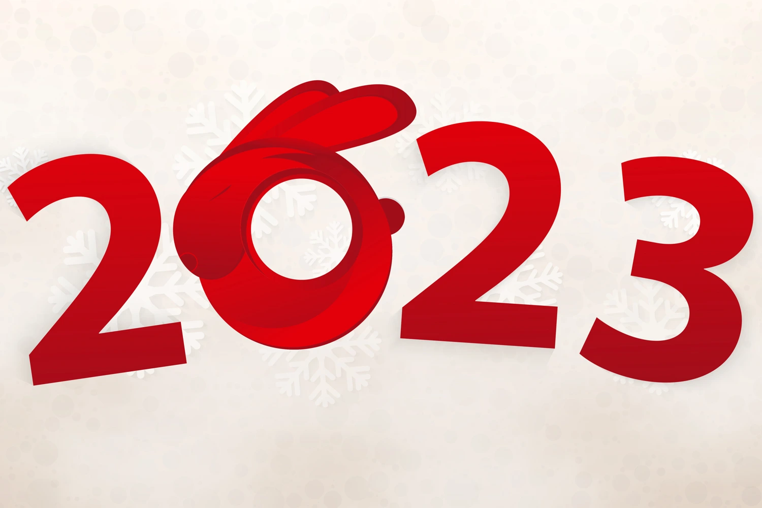 Year 2023 which is the year of the rabbit.